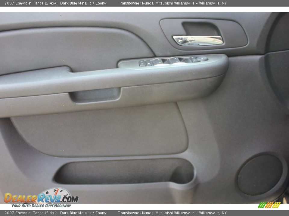2007 Chevrolet Tahoe LS 4x4 Dark Blue Metallic / Ebony Photo #16