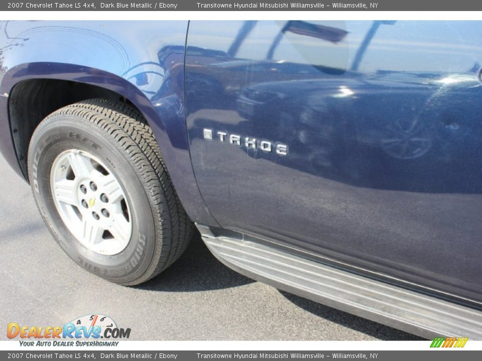 2007 Chevrolet Tahoe LS 4x4 Dark Blue Metallic / Ebony Photo #19