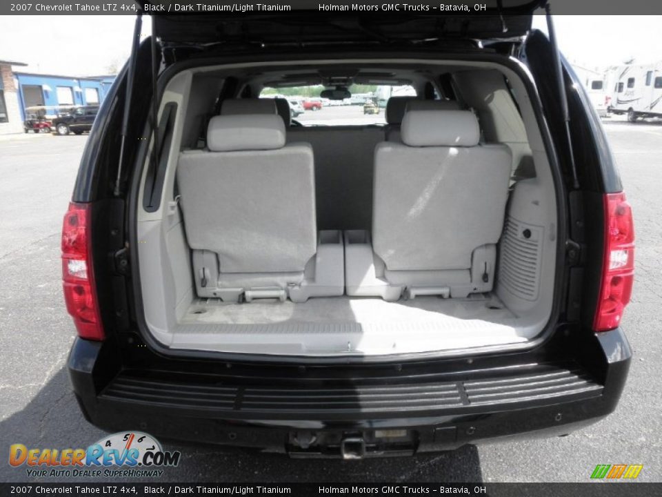 2007 Chevrolet Tahoe LTZ 4x4 Black / Dark Titanium/Light Titanium Photo #18