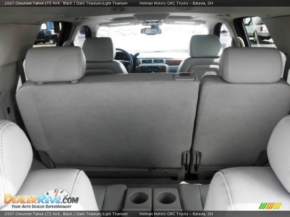 2007 Chevrolet Tahoe LTZ 4x4 Black / Dark Titanium/Light Titanium Photo #19