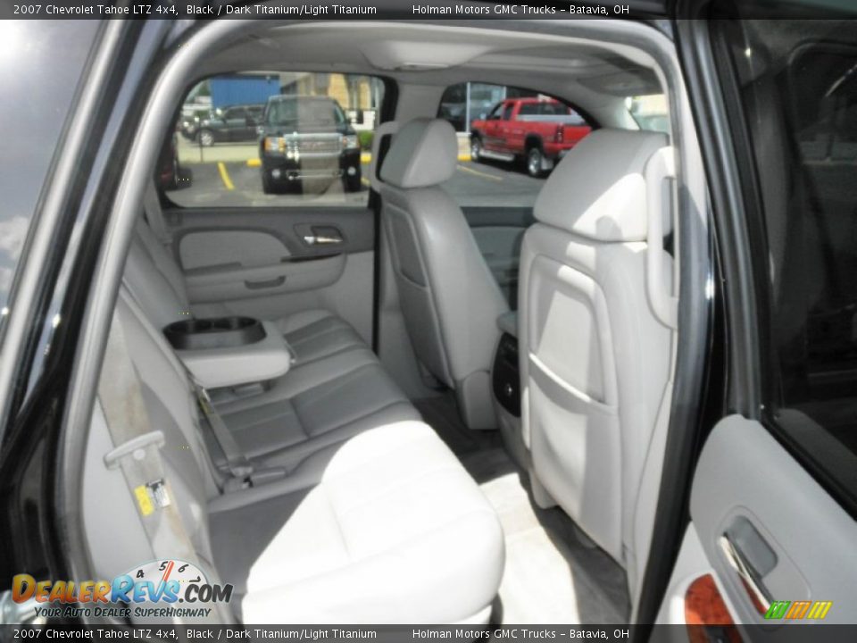 2007 Chevrolet Tahoe LTZ 4x4 Black / Dark Titanium/Light Titanium Photo #22