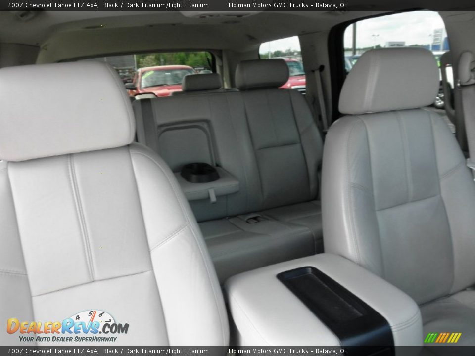 2007 Chevrolet Tahoe LTZ 4x4 Black / Dark Titanium/Light Titanium Photo #24