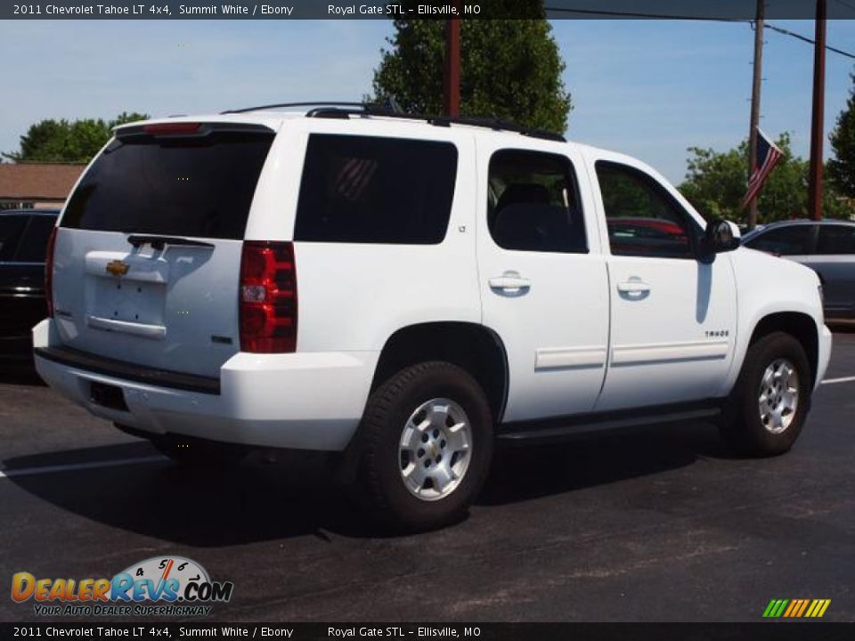 2011 Chevrolet Tahoe LT 4x4 Summit White / Ebony Photo #3