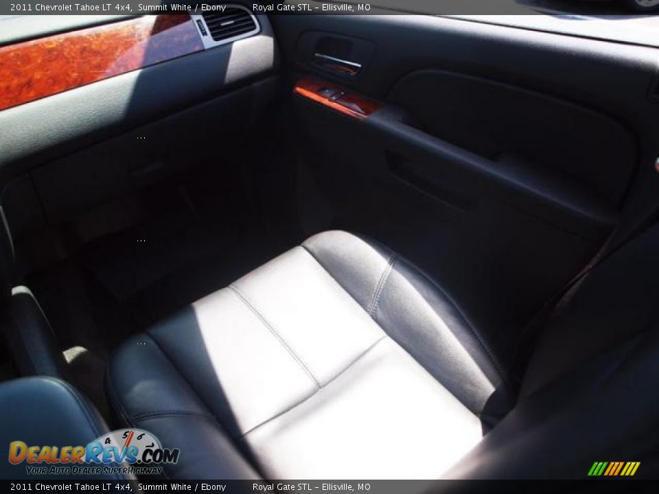 2011 Chevrolet Tahoe LT 4x4 Summit White / Ebony Photo #12