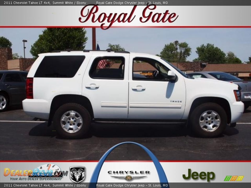 2011 Chevrolet Tahoe LT 4x4 Summit White / Ebony Photo #1