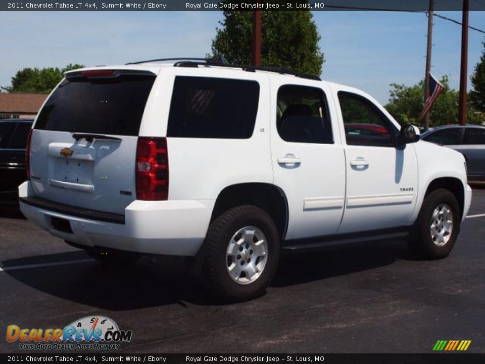 2011 Chevrolet Tahoe LT 4x4 Summit White / Ebony Photo #3