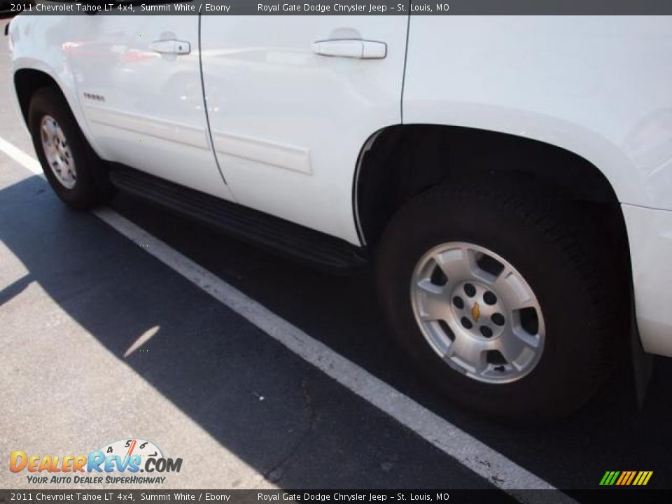 2011 Chevrolet Tahoe LT 4x4 Summit White / Ebony Photo #4
