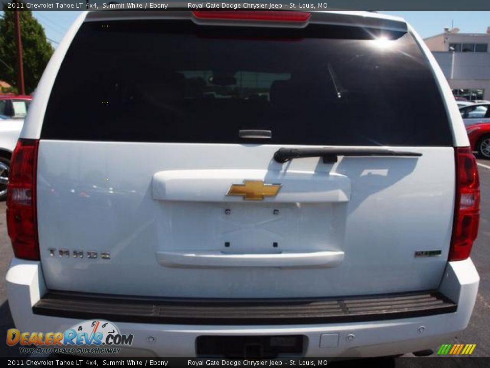 2011 Chevrolet Tahoe LT 4x4 Summit White / Ebony Photo #6