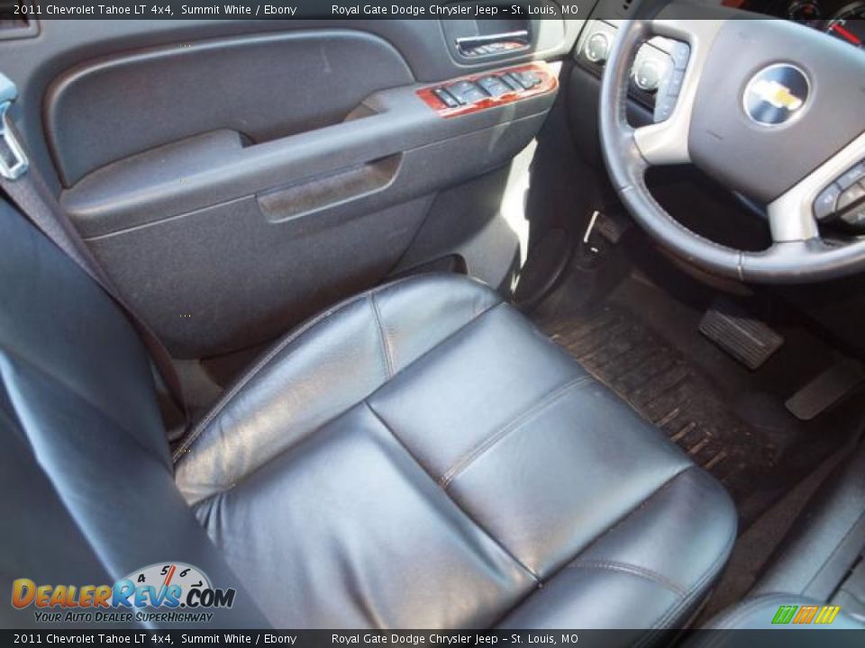 2011 Chevrolet Tahoe LT 4x4 Summit White / Ebony Photo #10