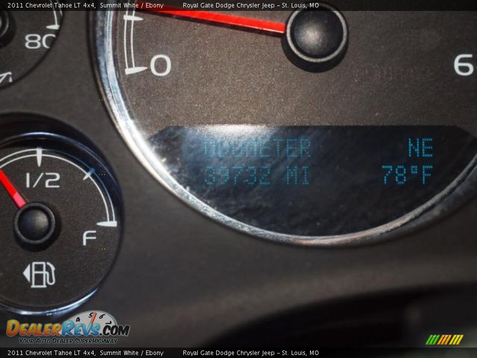 2011 Chevrolet Tahoe LT 4x4 Summit White / Ebony Photo #15