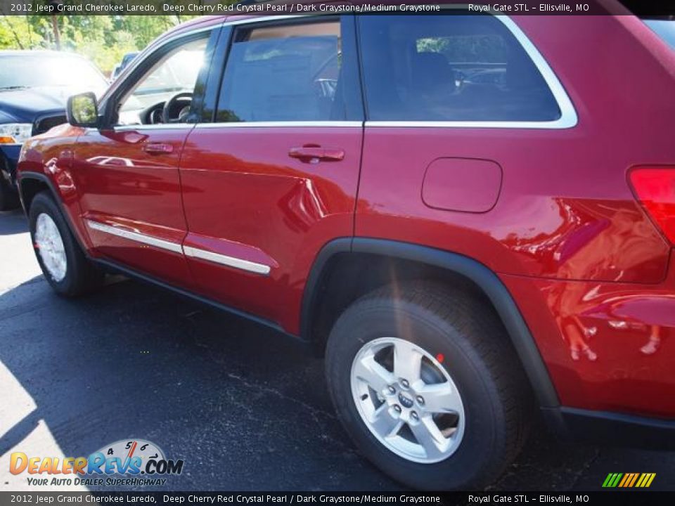 2012 Jeep Grand Cherokee Laredo Deep Cherry Red Crystal Pearl / Dark Graystone/Medium Graystone Photo #4