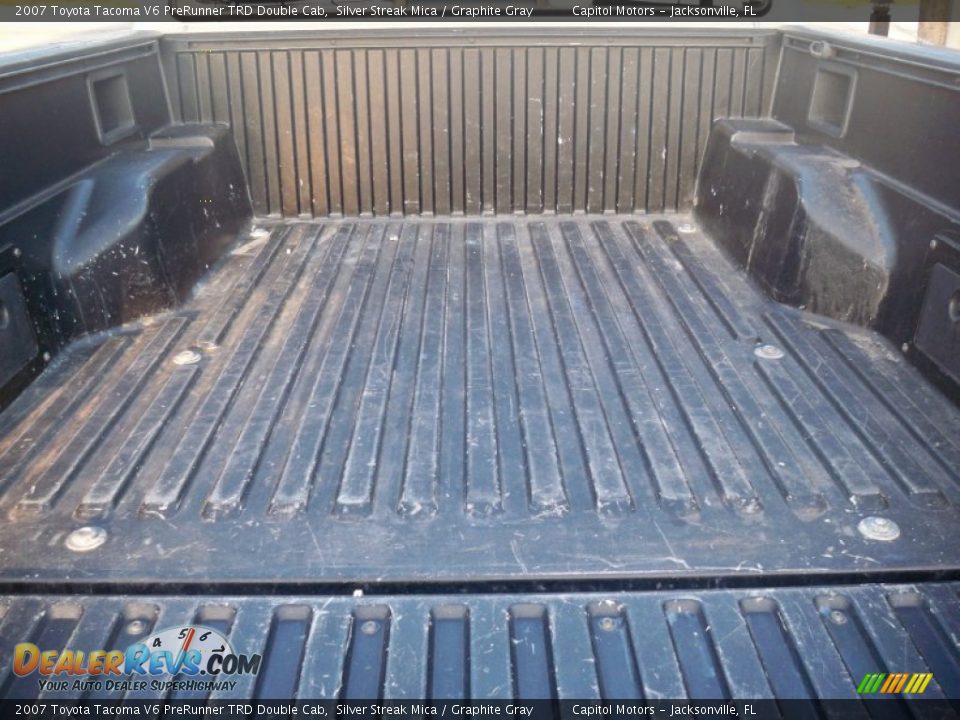 2007 Toyota Tacoma V6 PreRunner TRD Double Cab Silver Streak Mica / Graphite Gray Photo #22