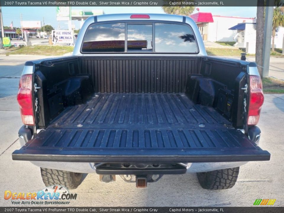 2007 Toyota Tacoma V6 PreRunner TRD Double Cab Silver Streak Mica / Graphite Gray Photo #23