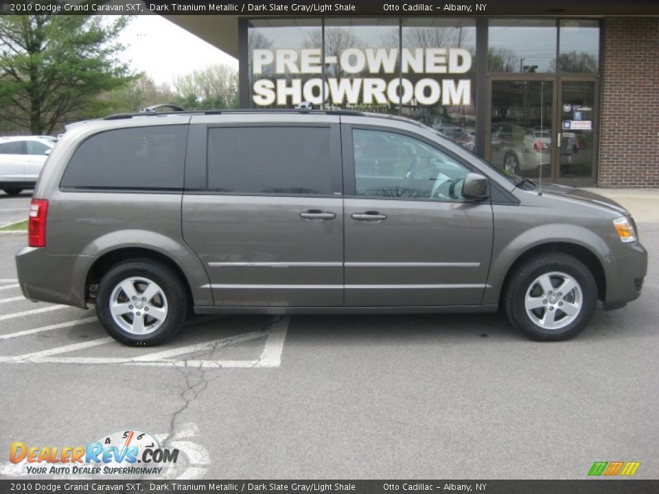 2010 Dodge Grand Caravan SXT Dark Titanium Metallic / Dark Slate Gray/Light Shale Photo #2