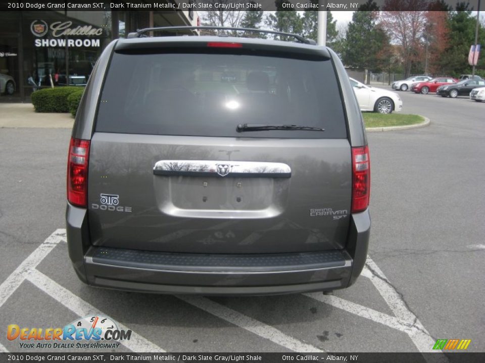 2010 Dodge Grand Caravan SXT Dark Titanium Metallic / Dark Slate Gray/Light Shale Photo #4