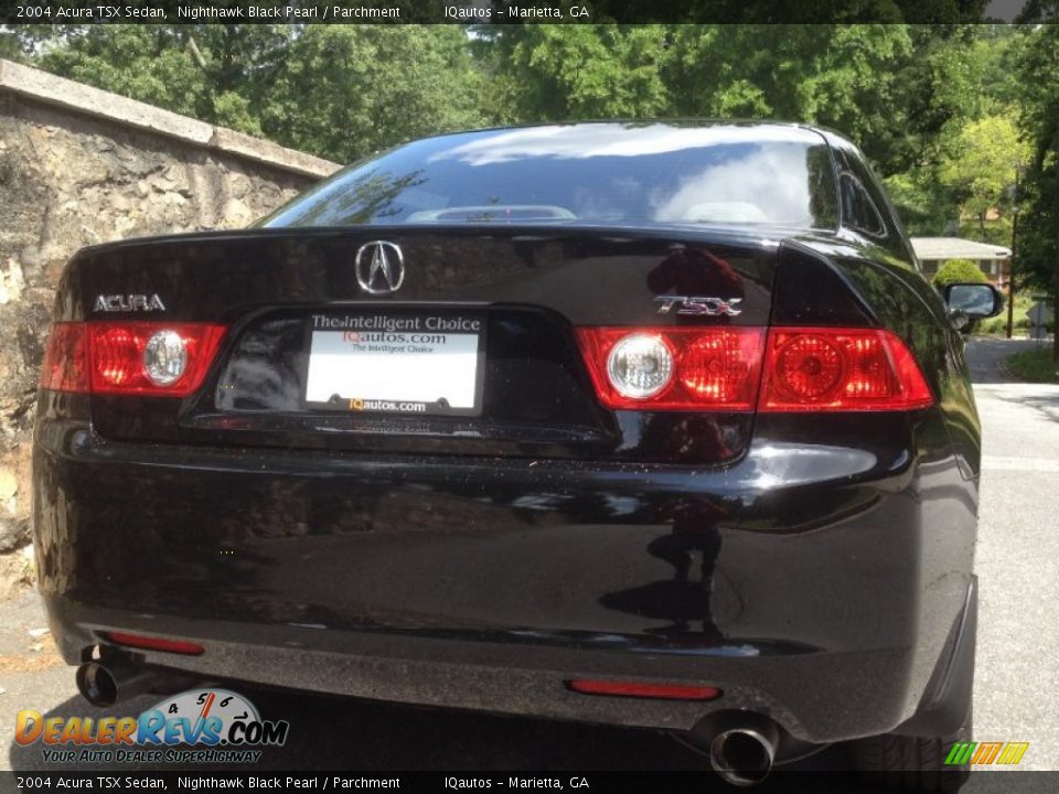 2004 Acura TSX Sedan Nighthawk Black Pearl / Parchment Photo #5