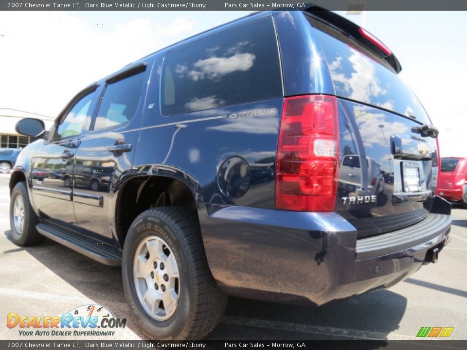 2007 Chevrolet Tahoe LT Dark Blue Metallic / Light Cashmere/Ebony Photo #2
