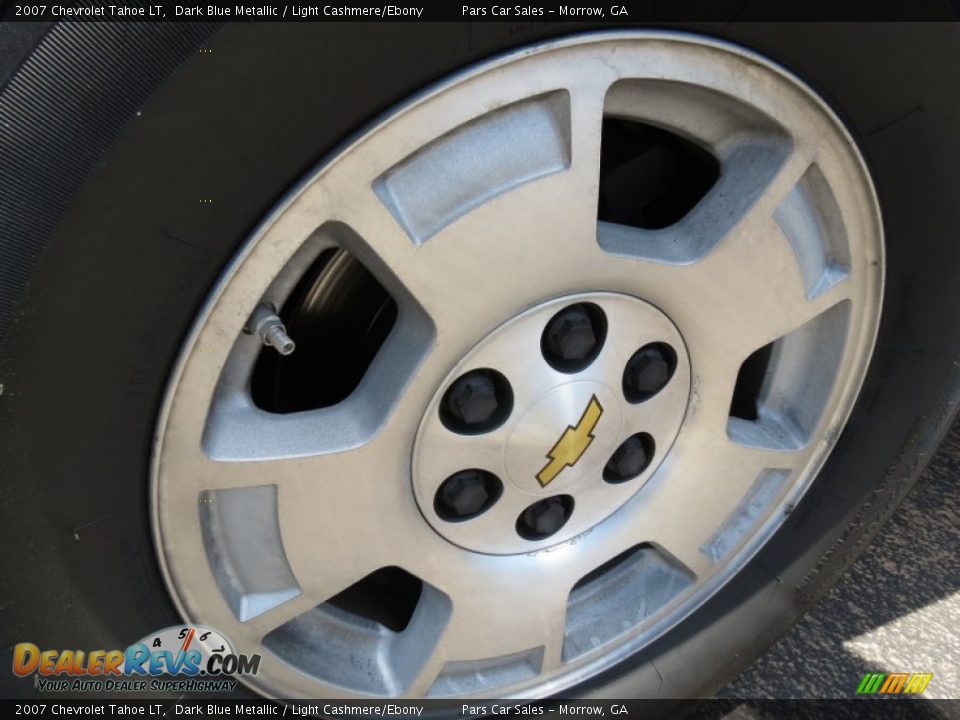 2007 Chevrolet Tahoe LT Dark Blue Metallic / Light Cashmere/Ebony Photo #5