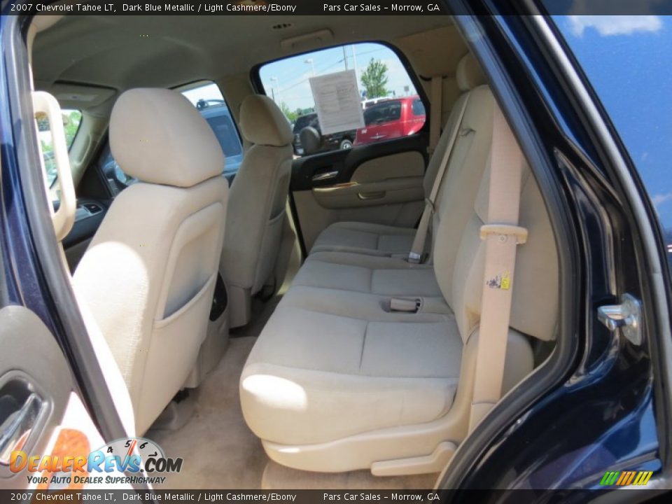 2007 Chevrolet Tahoe LT Dark Blue Metallic / Light Cashmere/Ebony Photo #8