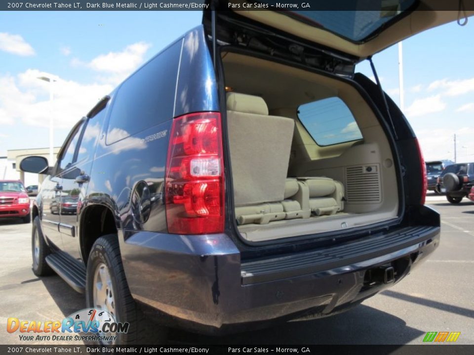 2007 Chevrolet Tahoe LT Dark Blue Metallic / Light Cashmere/Ebony Photo #10