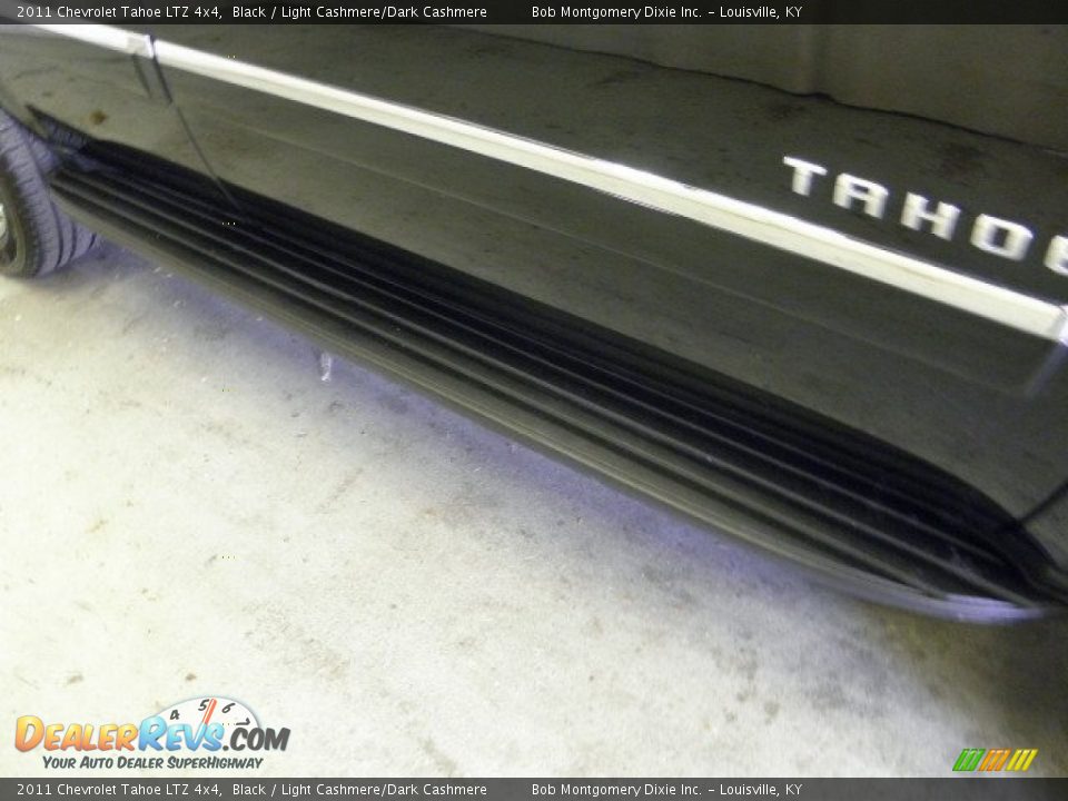 2011 Chevrolet Tahoe LTZ 4x4 Black / Light Cashmere/Dark Cashmere Photo #6