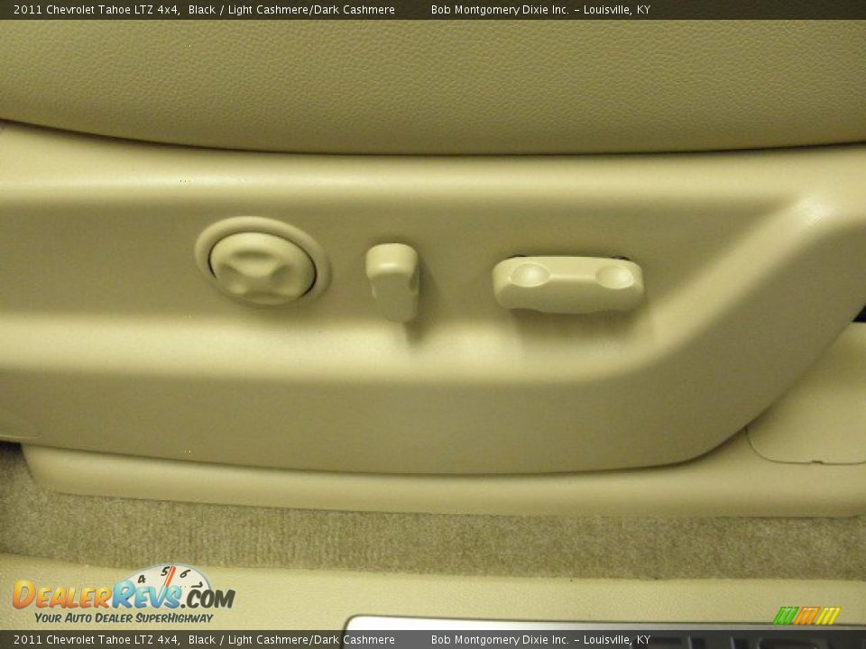 2011 Chevrolet Tahoe LTZ 4x4 Black / Light Cashmere/Dark Cashmere Photo #9