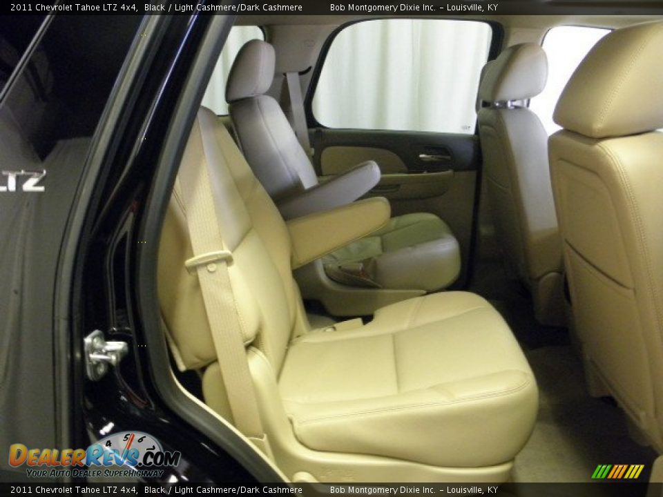 2011 Chevrolet Tahoe LTZ 4x4 Black / Light Cashmere/Dark Cashmere Photo #12