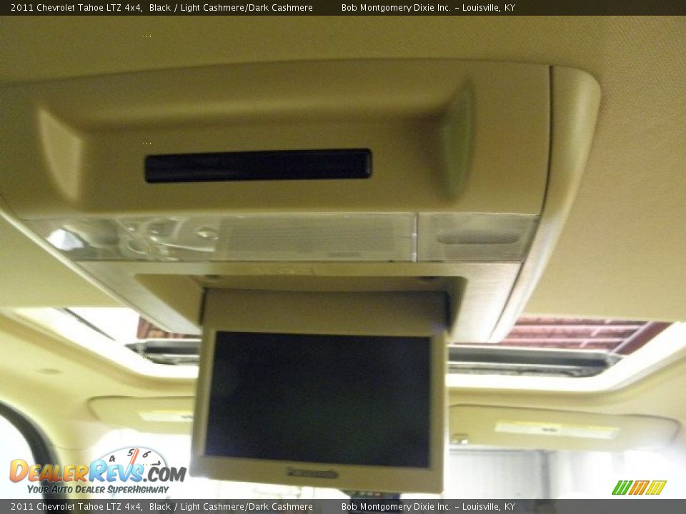 2011 Chevrolet Tahoe LTZ 4x4 Black / Light Cashmere/Dark Cashmere Photo #14