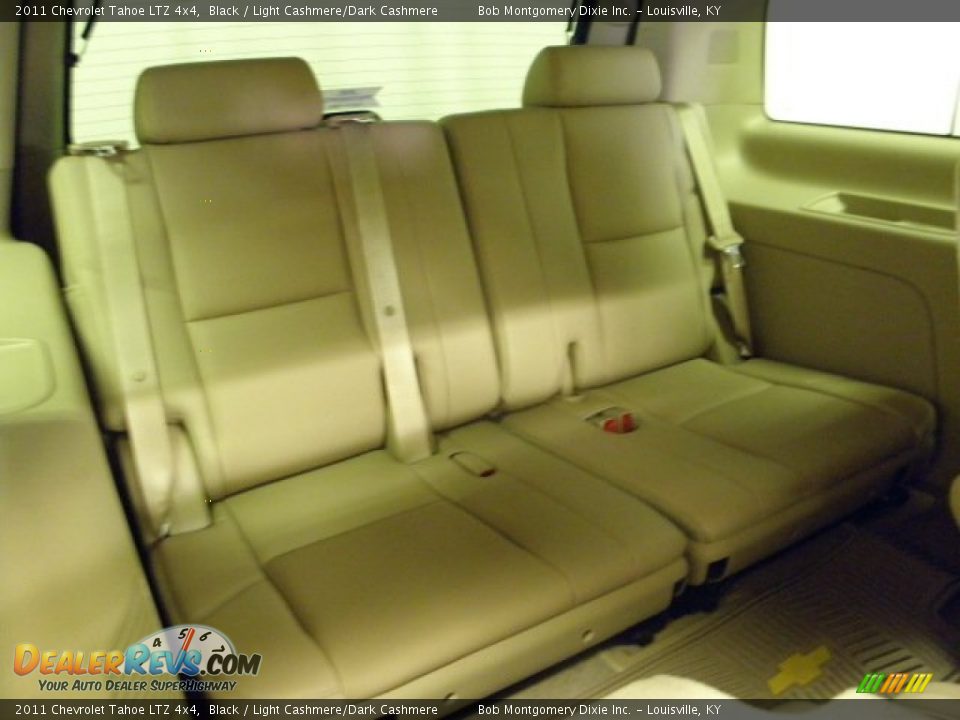 2011 Chevrolet Tahoe LTZ 4x4 Black / Light Cashmere/Dark Cashmere Photo #15