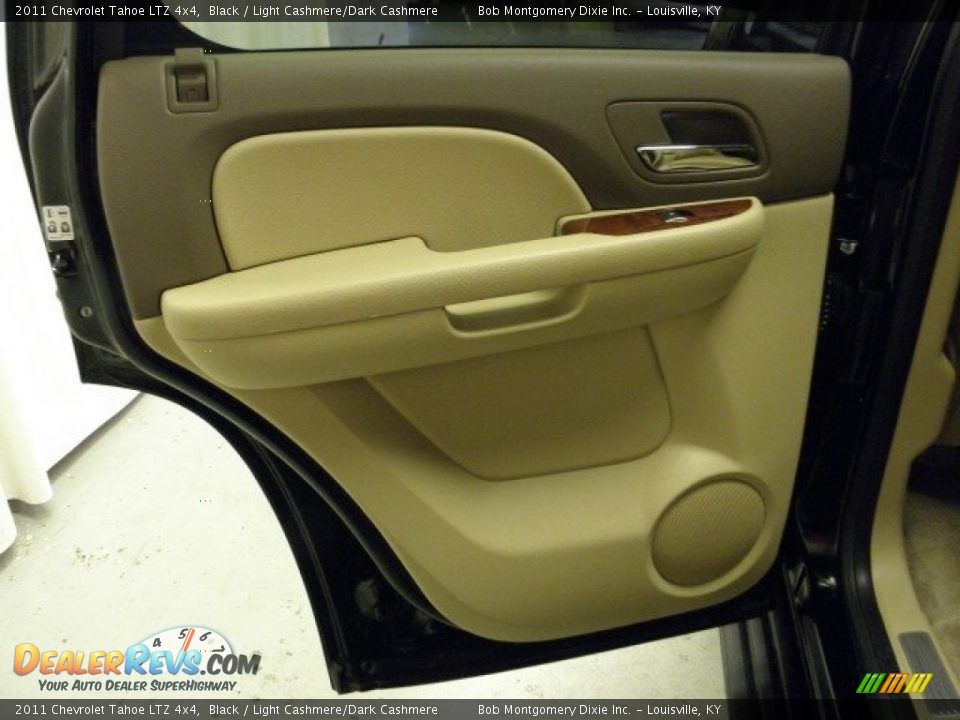2011 Chevrolet Tahoe LTZ 4x4 Black / Light Cashmere/Dark Cashmere Photo #18