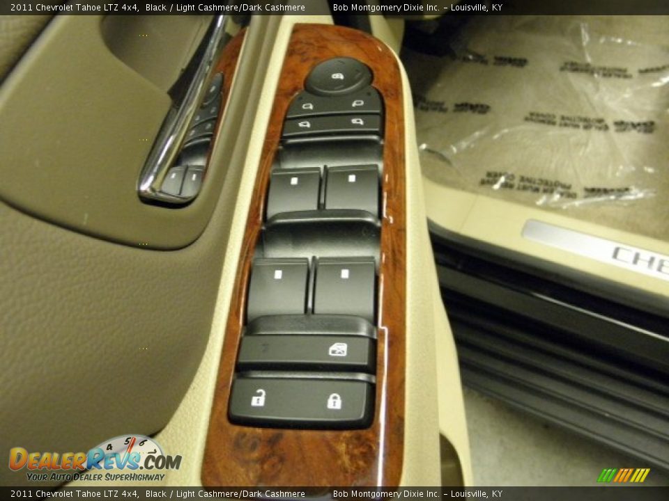 2011 Chevrolet Tahoe LTZ 4x4 Black / Light Cashmere/Dark Cashmere Photo #22