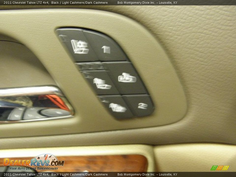 2011 Chevrolet Tahoe LTZ 4x4 Black / Light Cashmere/Dark Cashmere Photo #23