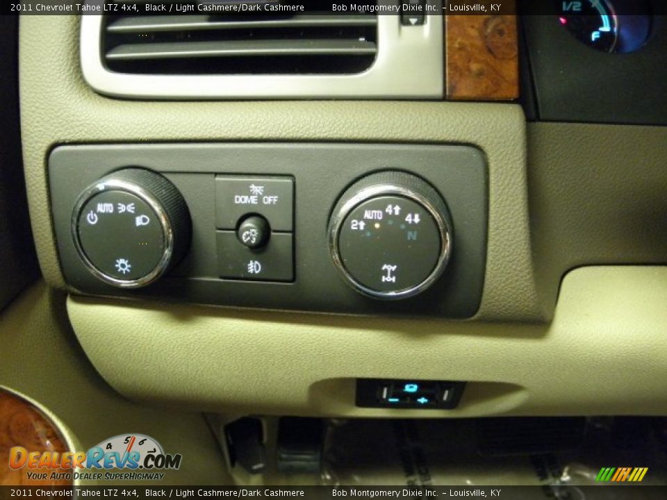 2011 Chevrolet Tahoe LTZ 4x4 Black / Light Cashmere/Dark Cashmere Photo #28