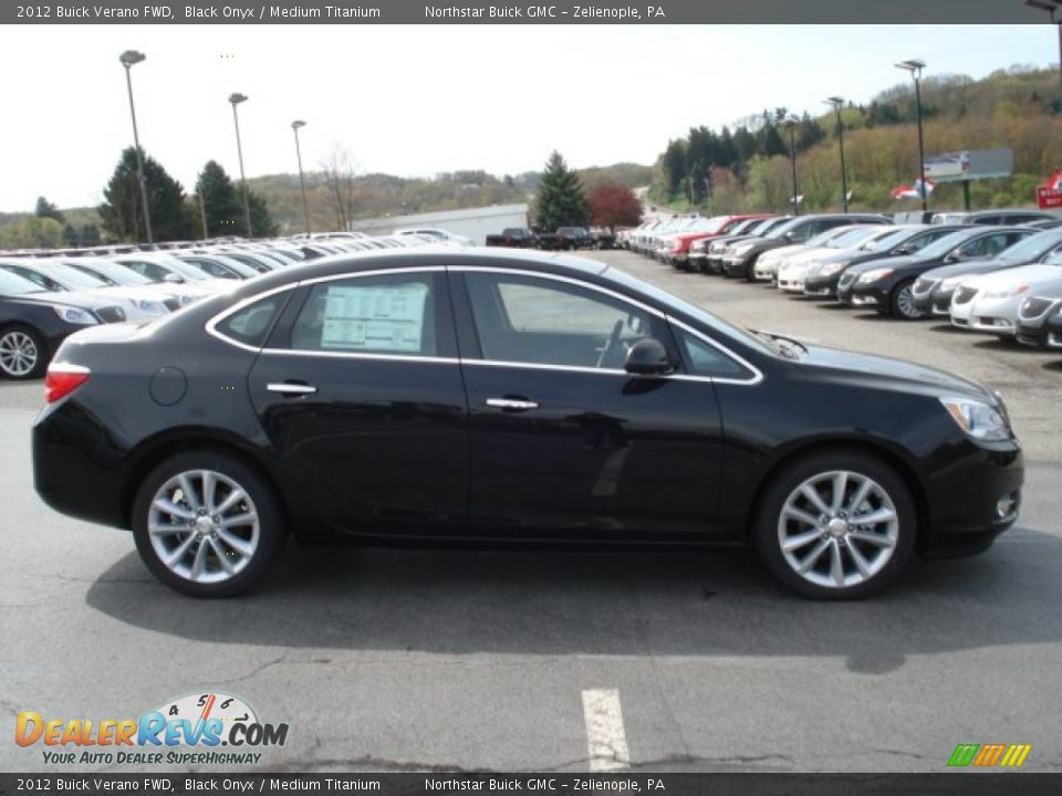 2012 Buick Verano FWD Black Onyx / Medium Titanium Photo #5