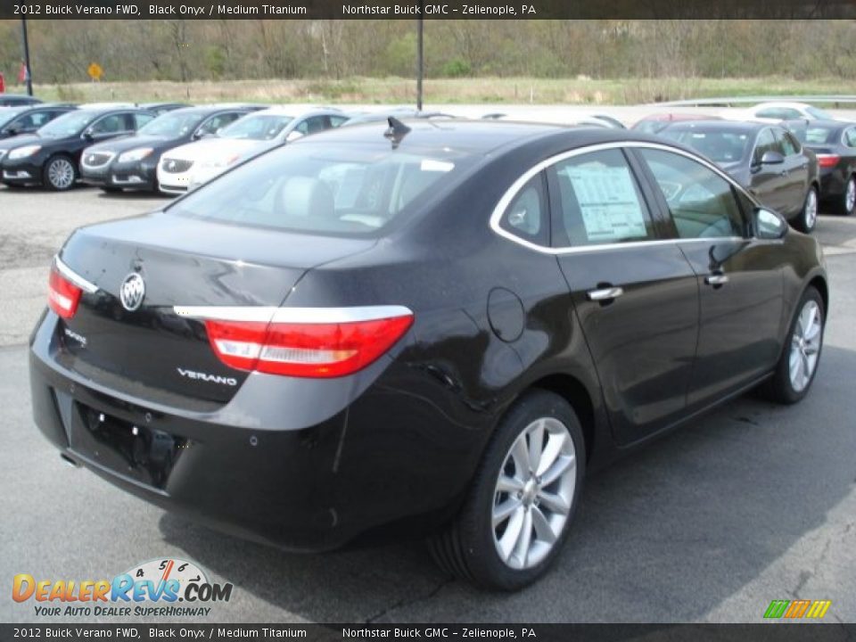 2012 Buick Verano FWD Black Onyx / Medium Titanium Photo #6