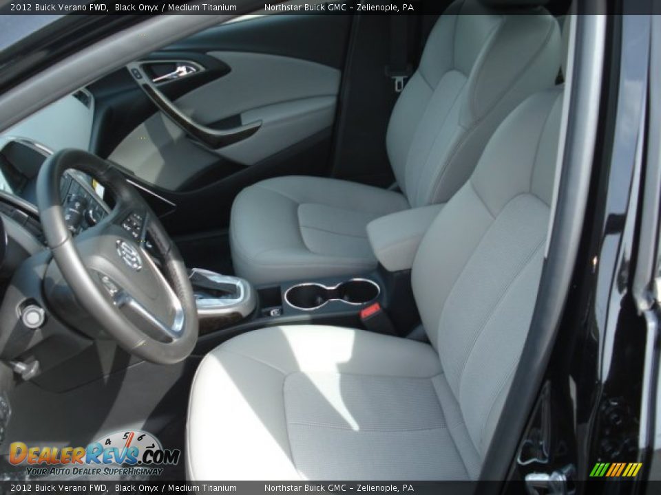 2012 Buick Verano FWD Black Onyx / Medium Titanium Photo #11