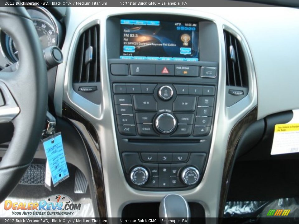 2012 Buick Verano FWD Black Onyx / Medium Titanium Photo #16
