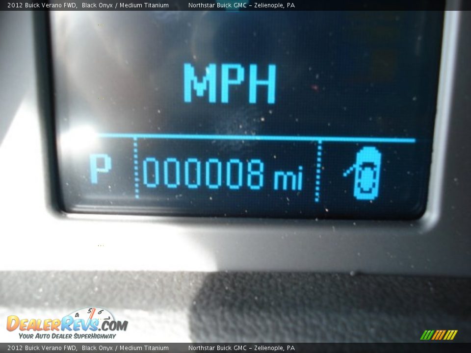 2012 Buick Verano FWD Black Onyx / Medium Titanium Photo #19