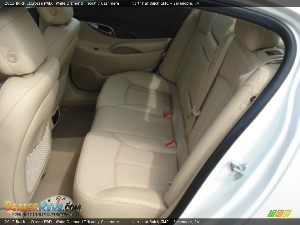 2012 Buick LaCrosse FWD White Diamond Tricoat / Cashmere Photo #13