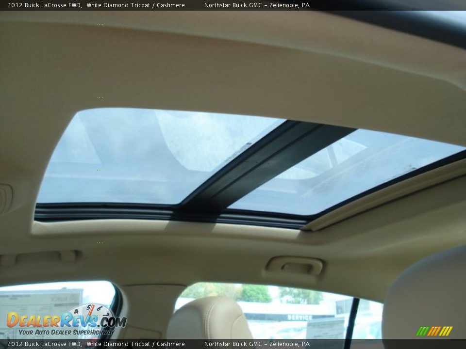 2012 Buick LaCrosse FWD White Diamond Tricoat / Cashmere Photo #15