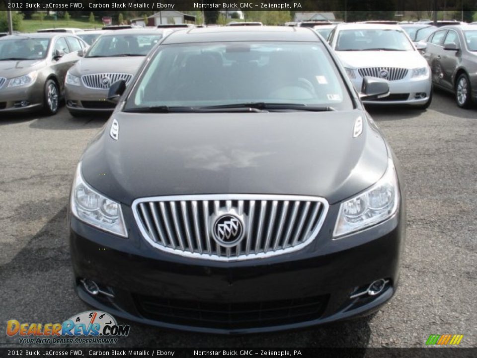 2012 Buick LaCrosse FWD Carbon Black Metallic / Ebony Photo #3