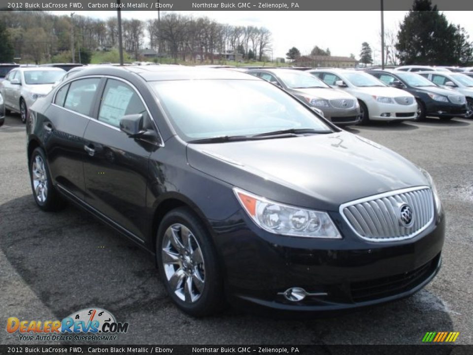 2012 Buick LaCrosse FWD Carbon Black Metallic / Ebony Photo #4
