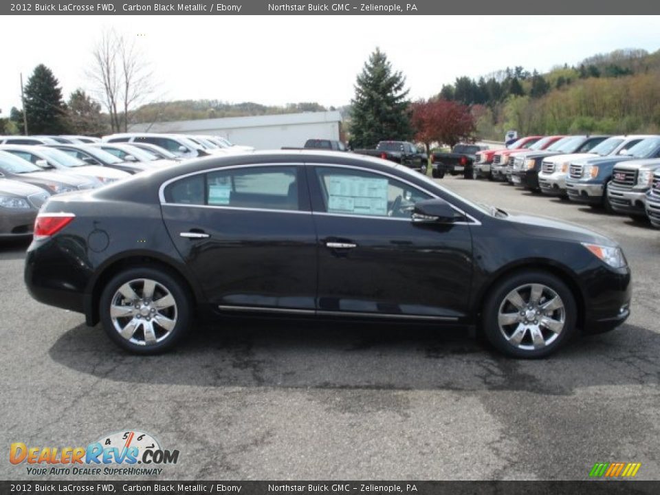 2012 Buick LaCrosse FWD Carbon Black Metallic / Ebony Photo #5