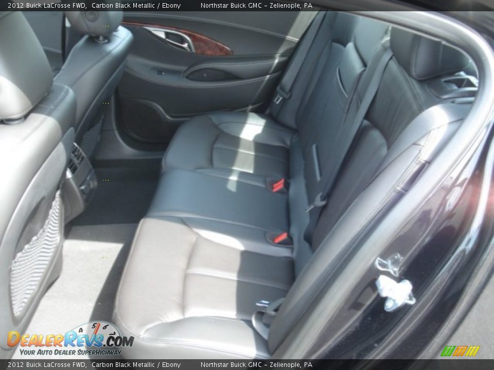 2012 Buick LaCrosse FWD Carbon Black Metallic / Ebony Photo #13