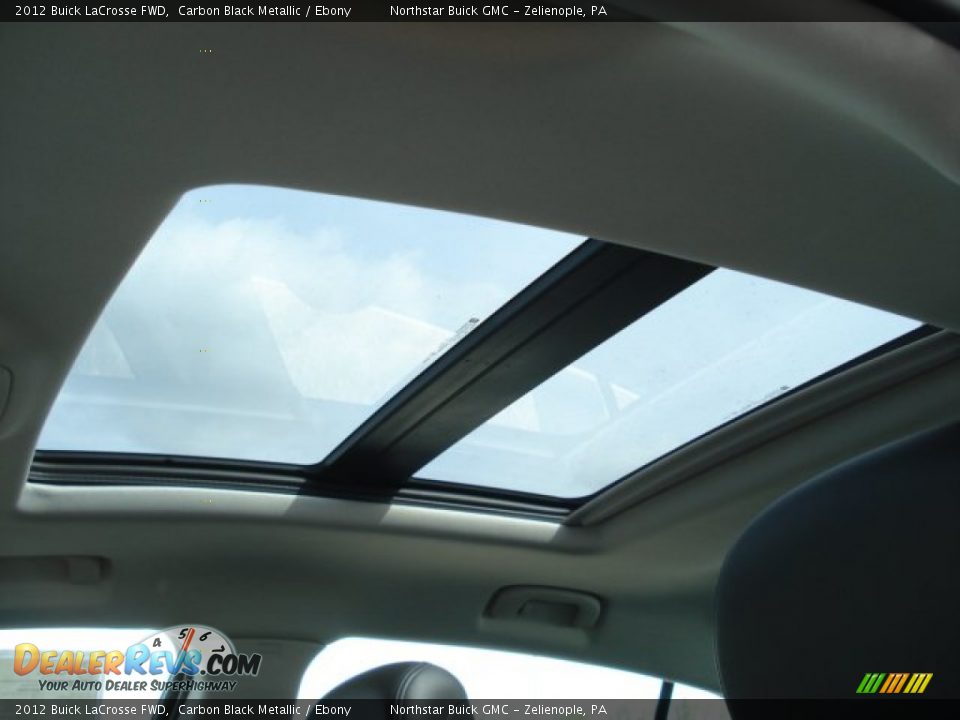 2012 Buick LaCrosse FWD Carbon Black Metallic / Ebony Photo #15