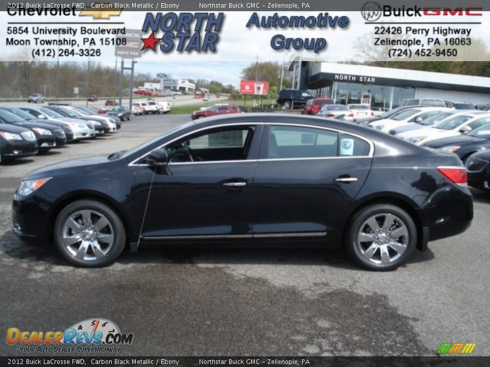 2012 Buick LaCrosse FWD Carbon Black Metallic / Ebony Photo #1
