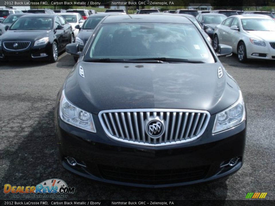 2012 Buick LaCrosse FWD Carbon Black Metallic / Ebony Photo #3