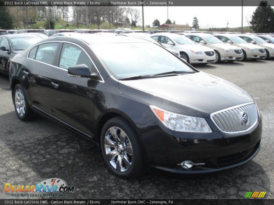 2012 Buick LaCrosse FWD Carbon Black Metallic / Ebony Photo #4