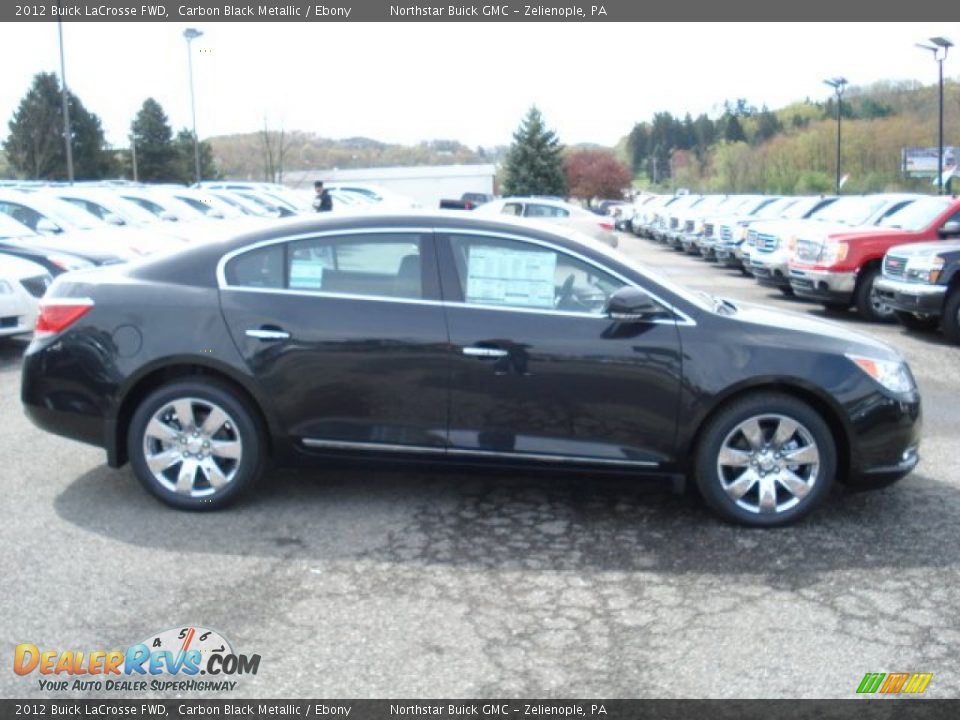 2012 Buick LaCrosse FWD Carbon Black Metallic / Ebony Photo #5