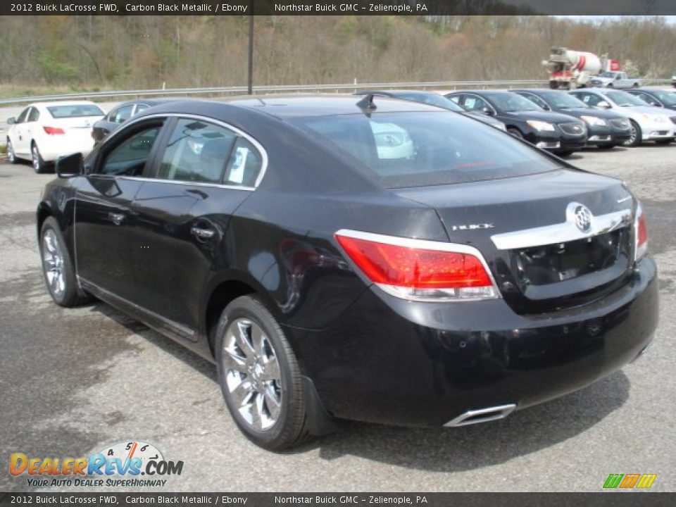 2012 Buick LaCrosse FWD Carbon Black Metallic / Ebony Photo #6